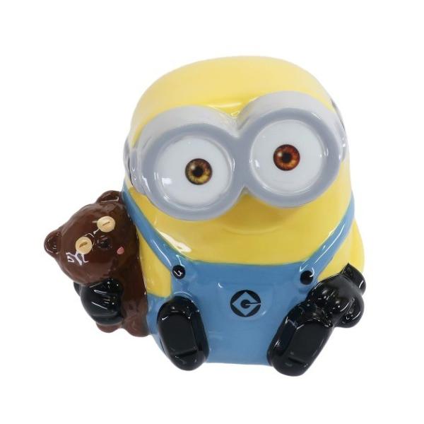 MINIONS（ミニオンズ） 磁器製 貯金箱 セラミック フィギュアバンク
