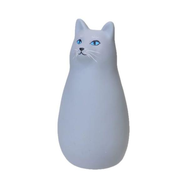 「貯金箱」 貯金箱 貯金箱猫 グレー ねこ サンアート お気に入りの貯金箱ならいっぱいお金が貯まっちゃうかも  普段の生活をちょっぴり愉しくする貰って嬉しい雑貨シリーズこちらはとってもかわいいフィギュア型[貯金箱]インテリアとしてお部屋に飾...