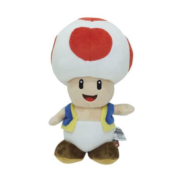 ぬいぐるみS スーパーマリオ ぬいぐるみ キノピオ NEW 三英貿易 20cm