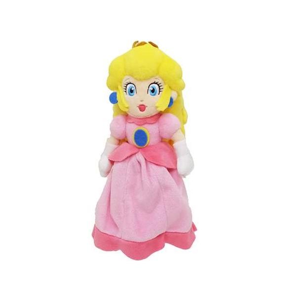 スーパーマリオ ぬいぐるみ ぬいぐるみS ピーチ姫 NEW 三英貿易 26cm