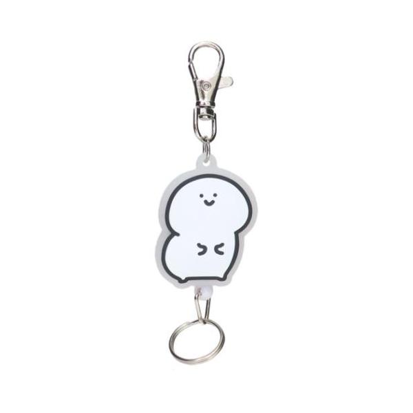 「キーホルダー」 キーリング お文具といっしょ ラバーリールキーホルダー お文具さん 全身 リールが伸びて付けたまま鍵が開けれる便利なラバーキーホルダー YouTubeやLINEスタンプで人気上昇中の癒し系キャラクター[お文具といっしょ]グ...