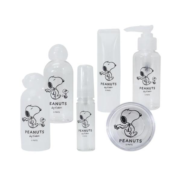 SNOOPY（スヌーピー） 詰め替え容器 6点セット トラベルセット