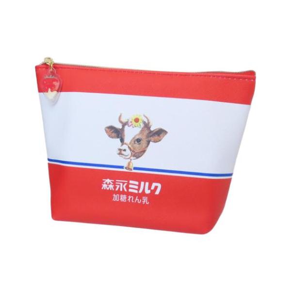 「コスメポーチその他」 舟形ペンポーチ 森永のれん乳 コスメポーチ funbox ミルリン ペンや小物を入れやすい舟型ポーチ キッズたち大喜び [おやつマーケット]から新作ステーショナリーが登場こちらはとっても使いやすい[舟形ペンポーチ]ペ...