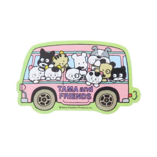 「ステッカー：キャラクター」 タマ＆フレンズ キャラクターステッカー ダイカットシール キャラクター 車やバイク、カバンやステーショナリーなどいろんなトコに… みんなのご近所ねこ[タマ＆フレンズ うちのタマ知りませんか？]グッズにまたまた可...