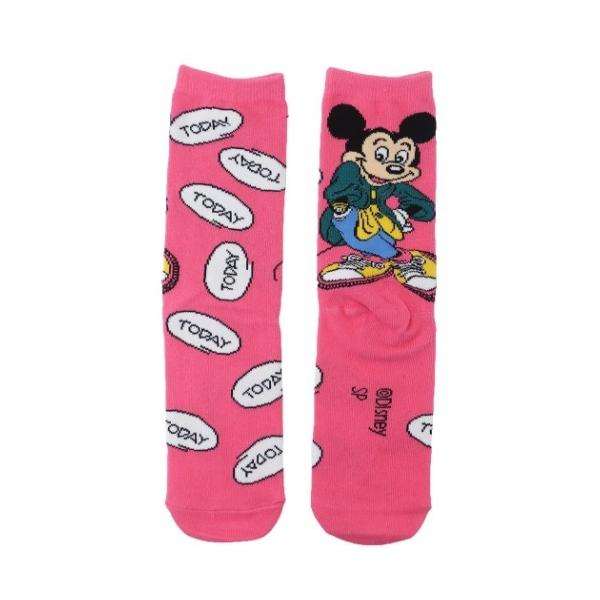 ディズニー DVD 靴下 女の子 男の子 ミッキーマウス 花柄 ディズニー