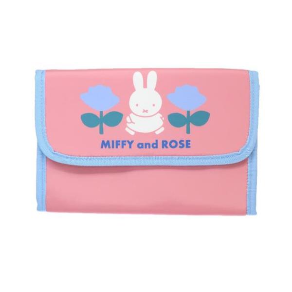 「母子手帳ケース」 ミッフィー 母子手帳ケース じゃばらマルチポーチ MIFFY and ROSE PK ディックブルーナ スモールプラネット お出かけの際、さっと持ち出せる便利な万能ポーチ ディックブルーナの人気絵本[miffy/ミッフィ...