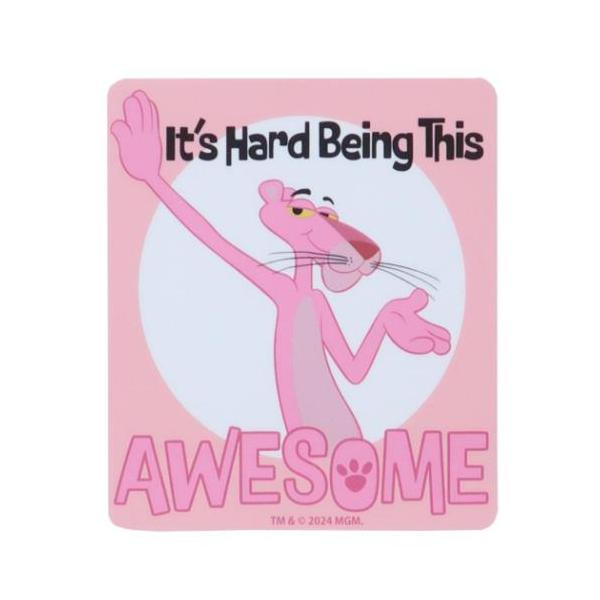 ピンクパンサー キャラクターステッカー ダイカットシール キャラクター AWESOME 爆買