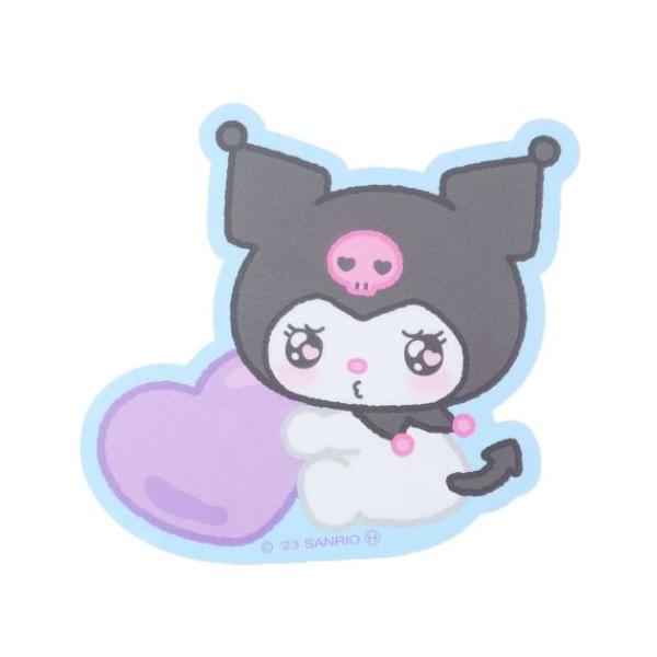 「ステッカー：キャラクター」 クロミ グッズ キャラクターステッカー キャラクター ダイカットシール エモきゅん 車やバイク、カバンやステーショナリーなどいろんなトコに… 大人気サンリオキャラクターグッズにまたまた可愛いnewアイテム登場こ...