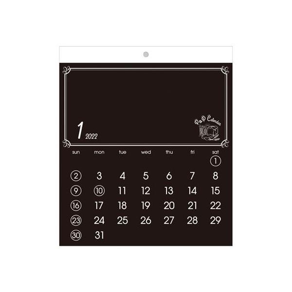 22 カレンダー スケジュール ポップ カレンダー 壁掛け M ブラック 新日本カレンダー キャラクターのシネマコレクション 通販 Paypayモール