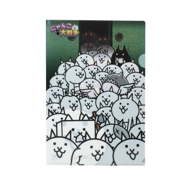 サンスター文具 A4 シングル クリアファイル にゃんこ大戦争 ファイル