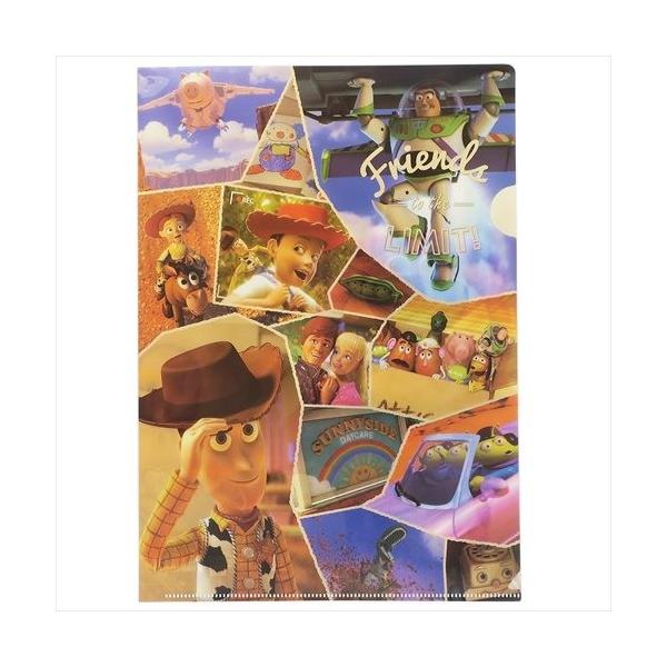 Disney（ディズニー） トイストーリー ファイル A4 シングル クリア