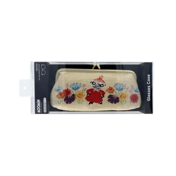 「メガネ サングラス」 ムーミン グッズ 眼鏡ケース キャラクター ゴブラン織 メガネケース がま口 リトルミイ ゴブラン織りのおしゃれなシリーズ 大人気[Moomin/ムーミン]グッズにまたまた可愛いnewアイテム登場こちらはかわいい[メ...