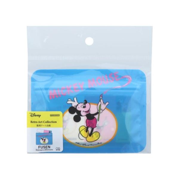 ミッキーマウス グッズ ふせん ディズニー キャラクター ジッパーバッグ入り付箋セット
