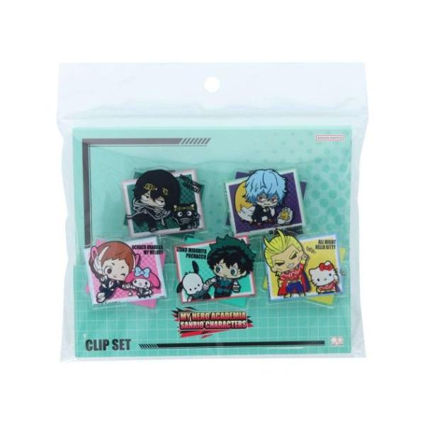 「クリップ マグネット」 僕のヒーローアカデミア 少年ジャンプ アニメキャラクター クリップ クリップ５個セット サンリオA 全部集めたくなるトレーディングステーショナリーシリーズ 週刊少年ジャンプが誇る胸アツストーリーで、アニメも映画も大...