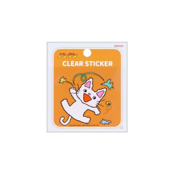 「ステッカー：キャラクター」 ノンタン グッズ ダイカットシール 絵本キャラクター クリアステッカー ノンタンのかわいいステーショナリーシリーズ みんな大好き絵本キャラクター[ノンタン]のグッズにまたまた可愛いnewアイテム登場こちらはノー...
