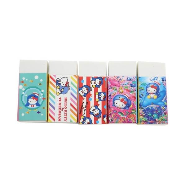 タキシードサム ハローキティ ケシゴム 5個セット サンリオ 消しゴム