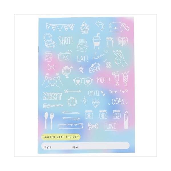 ガールズライフ イングリッシュノート 文具 英語ノート かわいい グッズ ステッドファスト 13段 B5クラフト英習帳 キャラクターのシネマコレクション 通販 Paypayモール