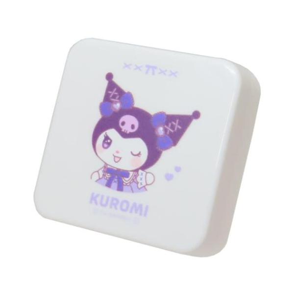 「健康 衛生雑貨」 クロミ キャラクター コンタクトレンズケース トラベル コンタクトケース KU 旅行やおでかけで大活躍！可愛いコンタクトレンズケース 大人気サンリオキャラクターグッズにまたまた可愛いnewアイテム登場こちらはレンズを清潔...