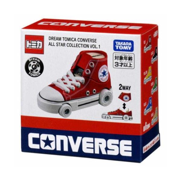 トミカ おもちゃ DREAM TOMICA CONVERSE ALL STAR COLLECTION VOL.1 全6種の内どれか1個 TOMIC