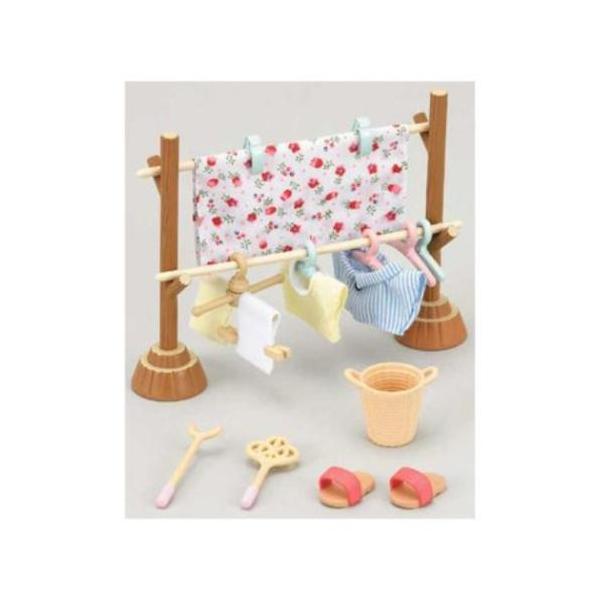 他サイト： マスコット シルバニアファミリー カー610 ものほしセット Sylvanian Families エポック社の商品画像