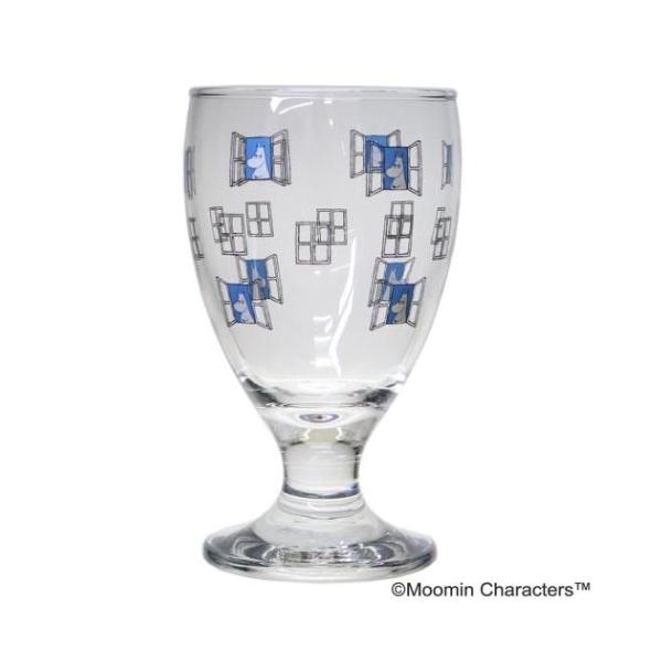 「タンブラー グラスその他」 ムーミン ジュースグラス 300ml 北欧 ガラスコップ キャラクター simple 小物を入れて飾ってもかわいい脚付きグラス 大人気[Moomin/ムーミン]グッズにまたまた可愛いnewアイテム登場こちらはお...