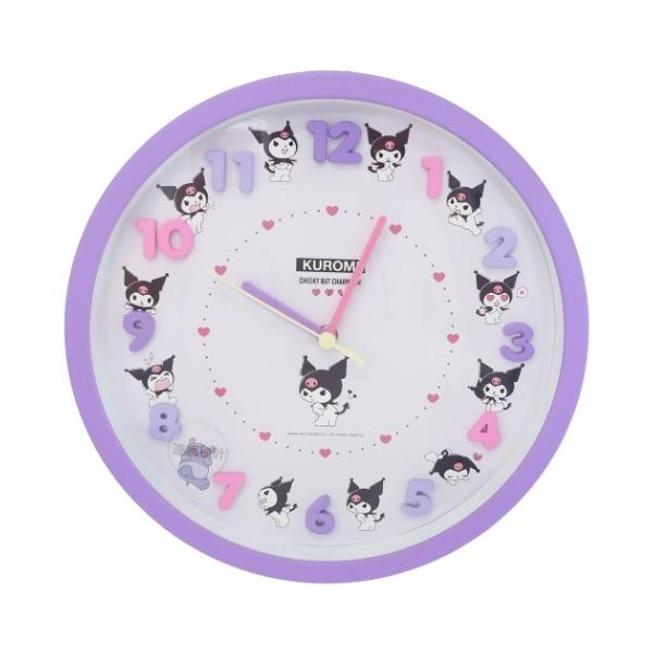 クロミ キャラクター 壁掛け時計 アイコン ウォールクロック サンリオ グッズ キャラクターのシネマコレクション 通販 Paypayモール