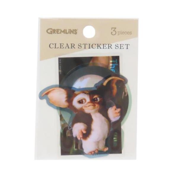 「ステッカー：キャラクター」 グレムリン クリアステッカーセット 3枚セット ダイカットシール Bセット スマホケースのデコレーションにもピッタリなステッカーセット 大人気映画キャラクター[グレムリン/ギズモ]グッズにまたまた可愛いnewア...
