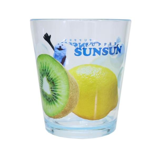 「メラミンカップ」 パペットスンスン グッズ プラコップ キャラクター ドットタンブラー フルーツ カラフルクリアの涼しげな印象のクリアカップ SNSで人気のキャラクター[パペットスンスン]グッズにまたまた可愛いnewアイテム登場こちらは夏...