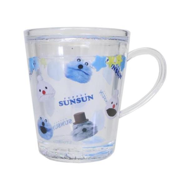 「プラカップ」 プラカップ パペットスンスン ウォーターカップ チラシ PUPPET SUNSUN ティーズファクトリー 水が入ってキラキラかわいいウォーターカップ SNSで人気のキャラクター[パペットスンスン]グッズにまたまた可愛いnew...