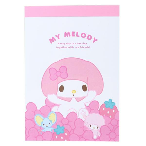 サンリオキャラクターズ メモ帳 ミニミニメモ うもれっコ マイメロディ Sanrio