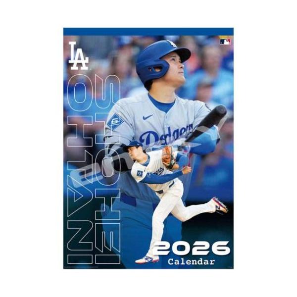 【おまけCL付】2025/10/18発売予定! 大谷翔平 2026年 壁掛けカレンダー CL-551 CL26-551