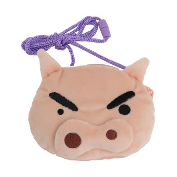 「ポーチ ポシェット」 クレヨンしんちゃん ぬいぐるみネックポーチ ポシェット ぶりぶりざえもん  子供 キッズ プレゼント 小物入れ ふわふわの手触りでとってもかわいいネックポーチ 大人気アニメクレヨンしんちゃんグッズにまたまた可愛いne...