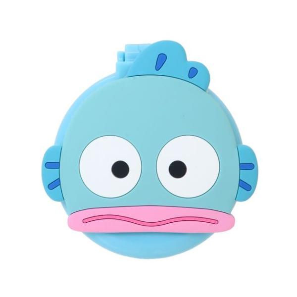 「手鏡」 ハンギョドン ミラー付きブラシ 手鏡 HANGYODON サンリオ キャラクター てのひらサイズでかわいい手鏡付きブラシ 大人気サンリオキャラクターグッズにまたまた可愛いnewアイテム登場こちらはかわいい[ミラー付きブラシ]てのひ...