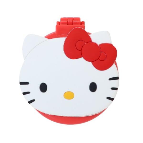 「手鏡」 ハローキティ キャラクター 手鏡 ミラー付きブラシ HelloKitty サンリオ てのひらサイズでかわいい手鏡付きブラシ 大人気サンリオキャラクターグッズにまたまた可愛いnewアイテム登場こちらはかわいい[ミラー付きブラシ]ての...