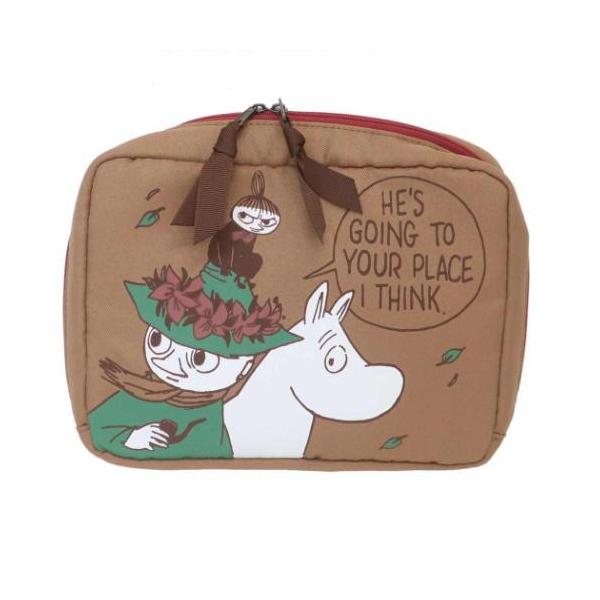 「トラベルポーチ」 ムーミン トラベルポーチ マルチポーチ サンニン 北欧 収納たっぷりでいろんなシーンで使える 大人気[Moomin/ムーミン]グッズにまたまた可愛いnewアイテム登場こちらは仕分けに便利な機能派[マルチポーチ]カードポケ...