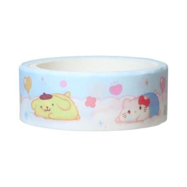 蓄光 15mmマステ サンリオキャラクターズ マスキングテープ Sanrio 山野紙業 MX ふにゅまるデザイン 爆買