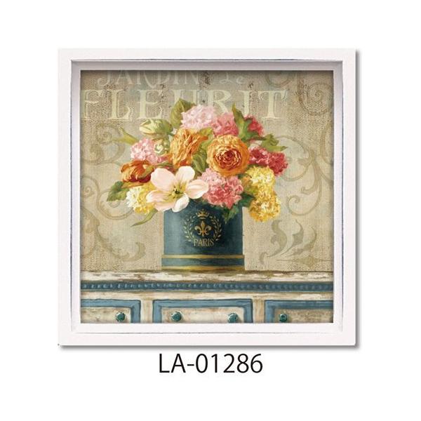 「取寄品」 「フラワーアート」 フラワーアート ダンフイナイ ロハスミニアートフレーム チューリップインティール＆ゴールド LA-01286 ナチュラルな風合いのかわいいミニフレーム やさしいロハステイストに満ちた、超お手軽価格のミニフレー...