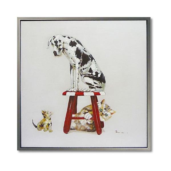 アートポスター 額付 動物画 ベストフレンド3 特大配送 可愛い 犬 インテリア 雑貨 ユーパワー キャラクターのシネマコレクション 通販 Paypayモール