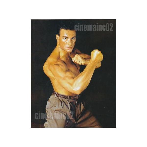 ジャン＝クロード・ヴァン・ダム/ポーズをとる筋肉ムキムキ写真