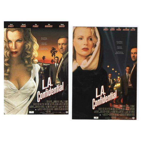 L.A.コンフィデンシャル』ポストカード2種セット/キム・ベイシンガー