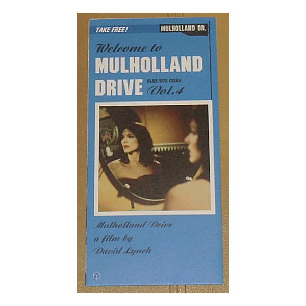 マルホランド・ドライブ Vol.4』映画チラシ・冊子/デヴィッド・リンチ