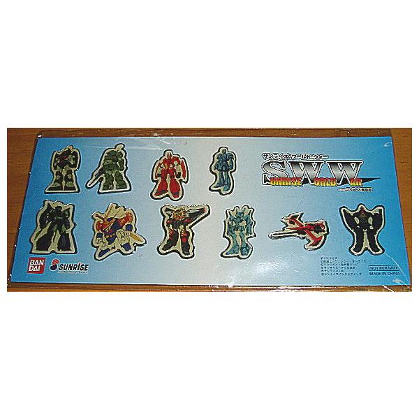 非売品　ピンバッジセット サンライズ・ワールド・ウォー』ロボットピンバッジセット : シネマ