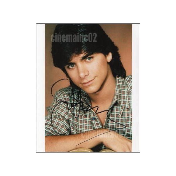 ジョン・ステイモス 直筆サイン入り ポートレート セール！ジョン・ステイモス直筆サイン入り『フルハウス』ブロマイド