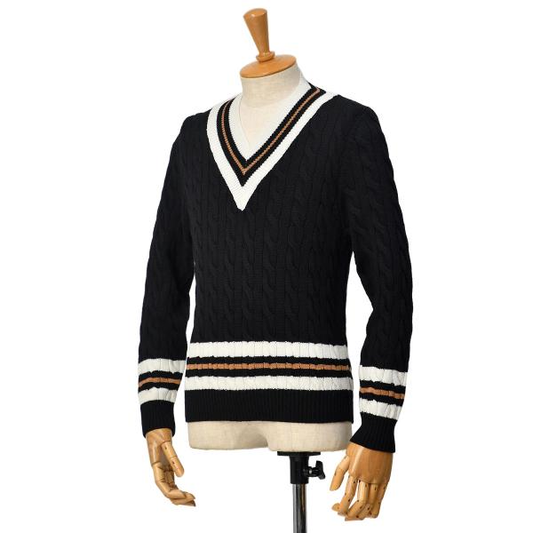 BAFY チルデンニット　イタリア製　46 BAFY チルデンニット イタリア製 46