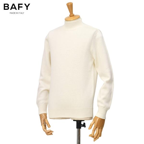BAFY（バフィー） BAFY【バフィー】ミドルゲージモックネックニット 7G 