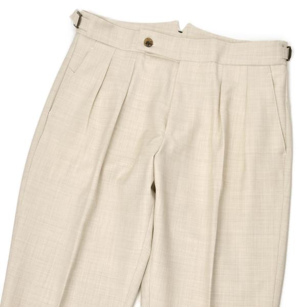BERWICH BERWICH【ベルウィッチ】ツープリーツパンツ SCOTCH GT1523X