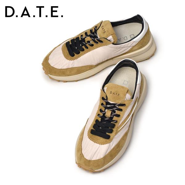 D.A.T.E.【デイト】スニーカー ATHLETA NYLON PINK ピンク
