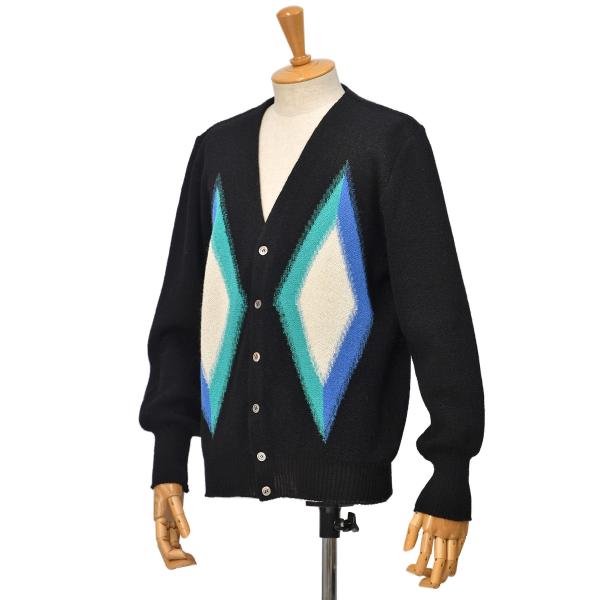 l*e様 FANNI LEMMERMAYERカーディガン FANNI LEMMERMAYER LEMMERMAYER【ファニ レママイヤー】ダイヤ柄