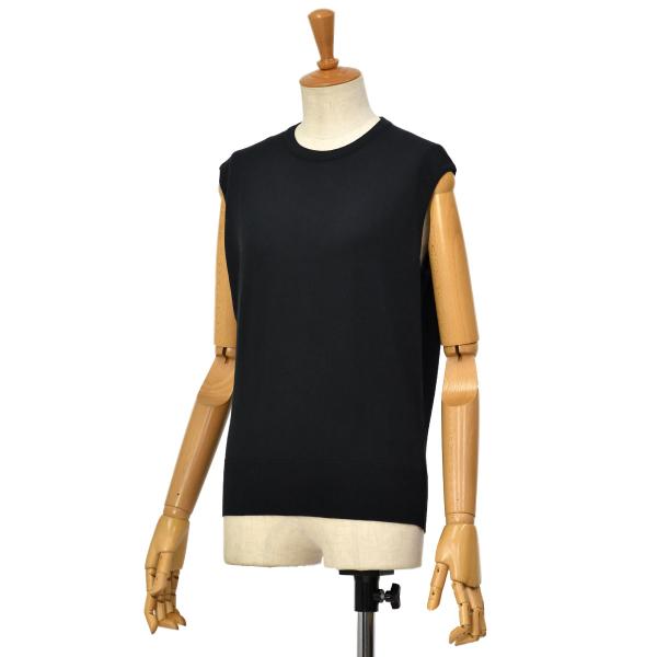 JOHN SMEDLEY【ジョンスメドレー】フレンチスリーブニット(黒)美品 JOHN SMEDLEY SMEDLEY【ジョンスメドレー】フレンチスリーブ