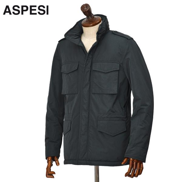 ASPESI【アスペジ】M-65ブルゾン MINIFIELD VENTO 4I2I17 G703 1101 ポリエステル ネイビー